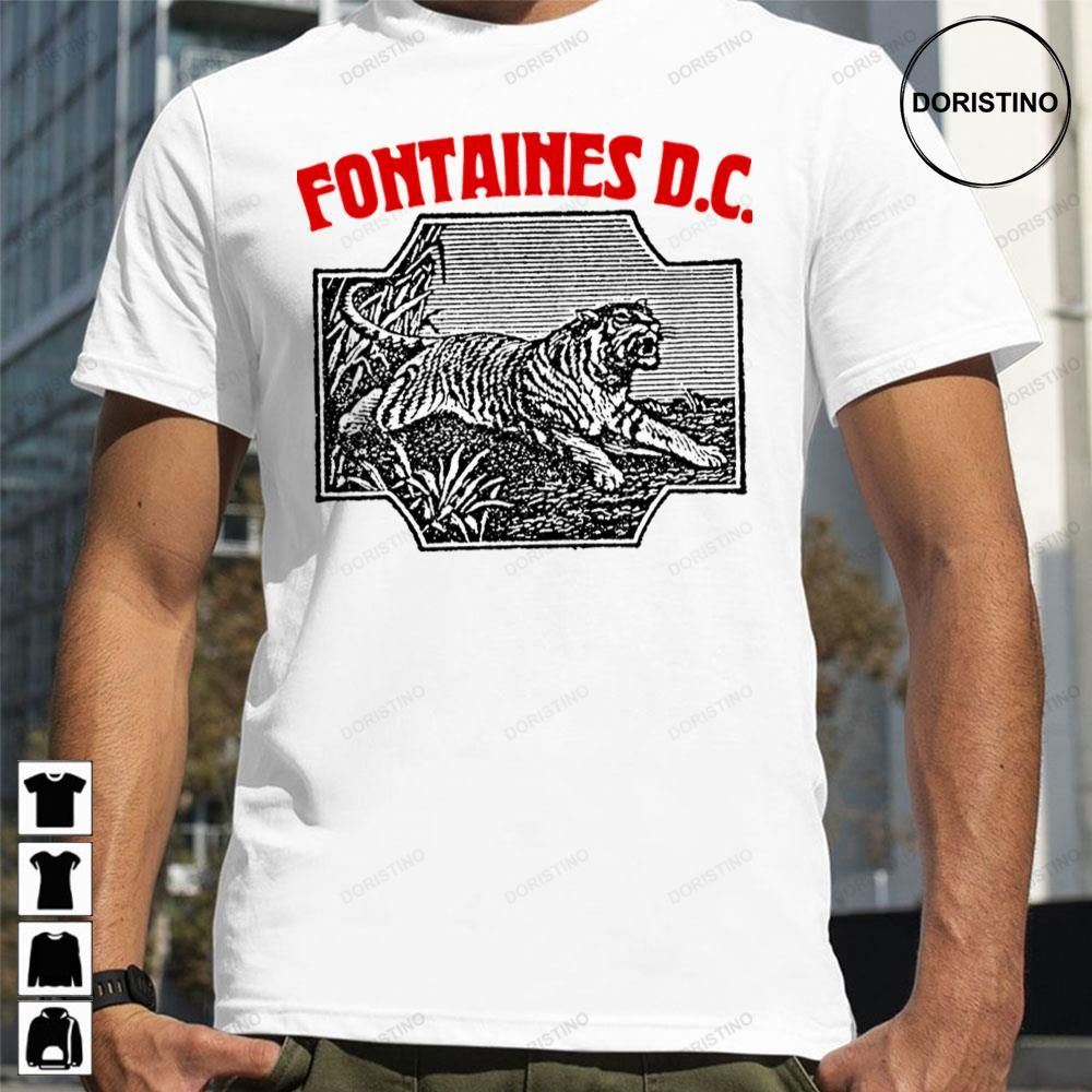 Tiger Fontaines Dc Limited Edition T-shirts